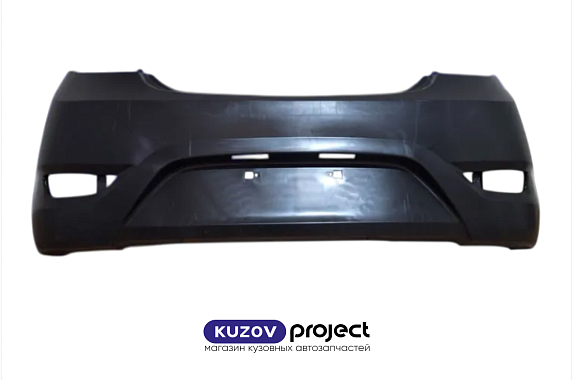 Бампер задний Hyundai Solaris 2010-2014 5D (Китай)