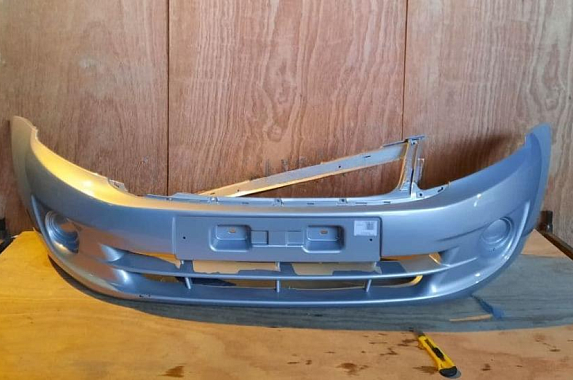 Бампер передний Лада Гранта 2190 11-18 Россия Рислинг (Серебристо-бледно-серый) Дисконт 30%