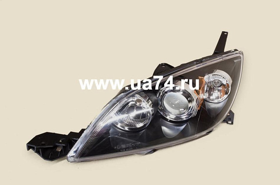 Фара левая под электрокорректор Mazda 3 2003-2009 Hatch (TYC / Тайвань)