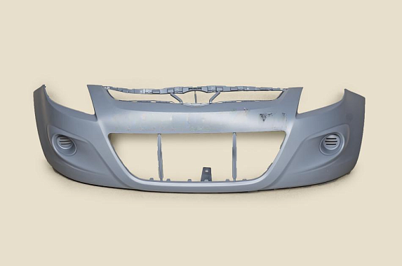 Бампер передний без птф Hyundai I20 2008-2012 (Тайвань)