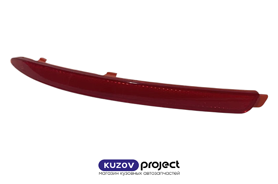 Отражатель левый в задний бампер Skoda Octavia (A5) 2008-2013 (Китай)