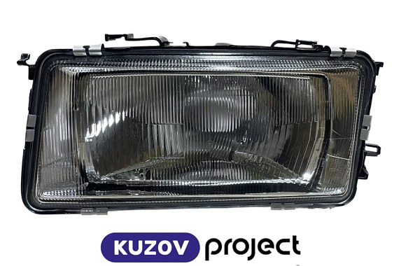 Фара левая с электрическим корректором Audi 80 B3 1986-1991 (Тайвань)